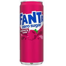 Fanta Zero Sugar Raspberry